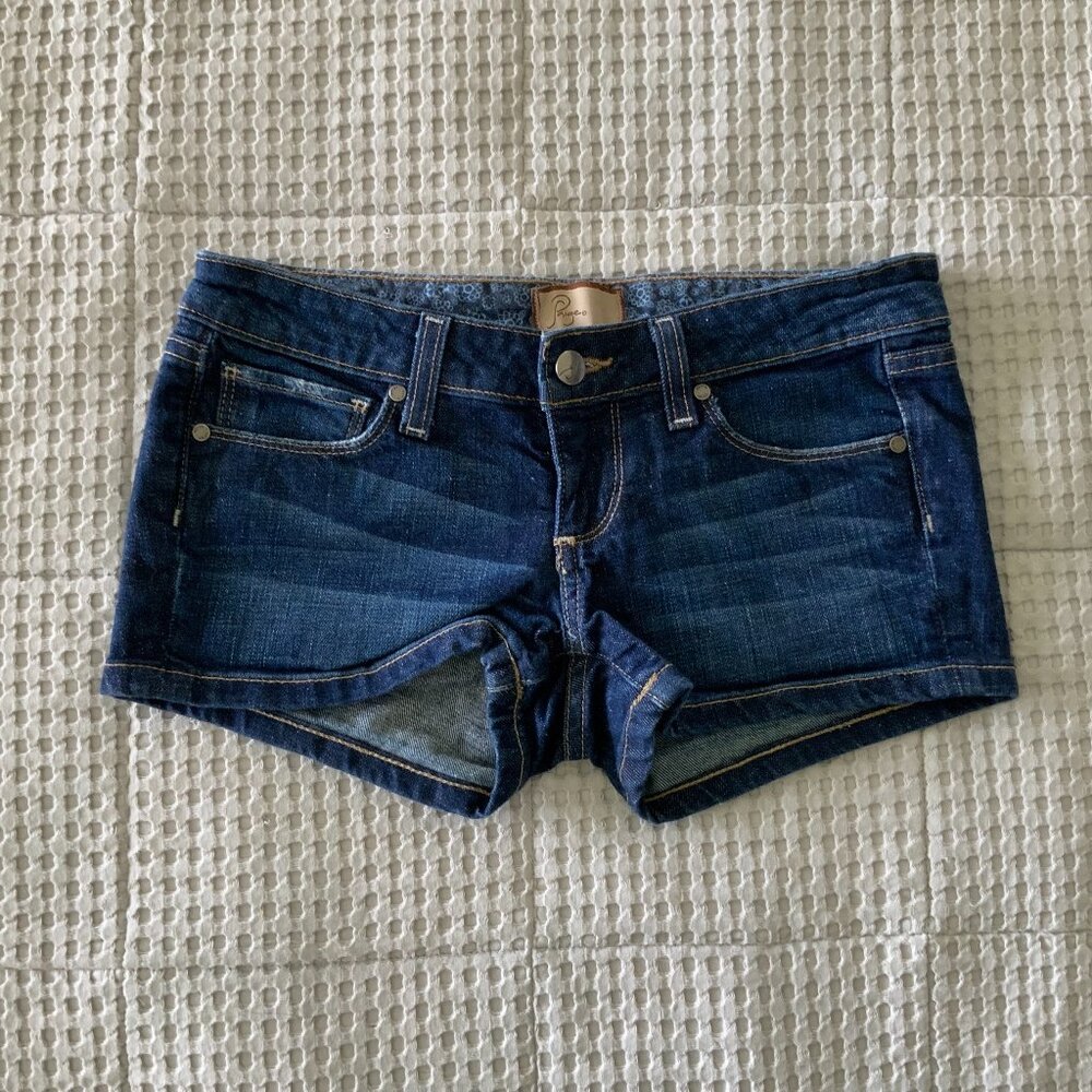 PAIGE Premium Denim Shorts Size 25